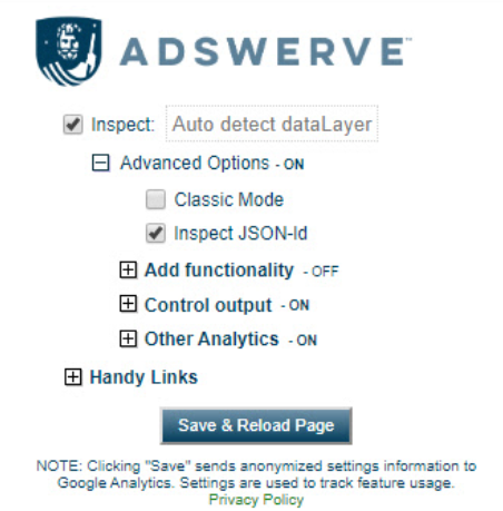 Data layer inspector
